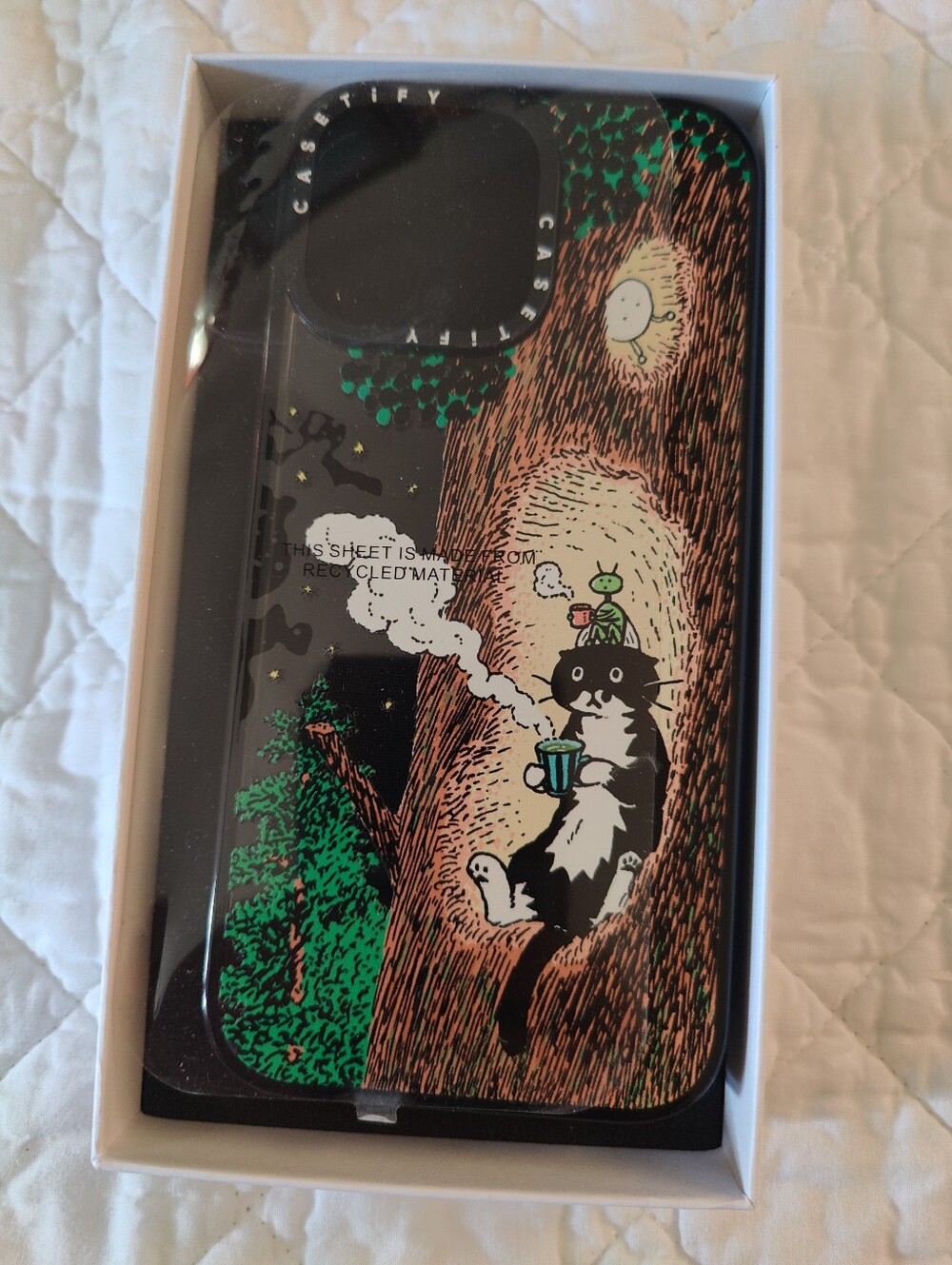CASETiFY Rest Time iPhone case by artist Yeonju. 